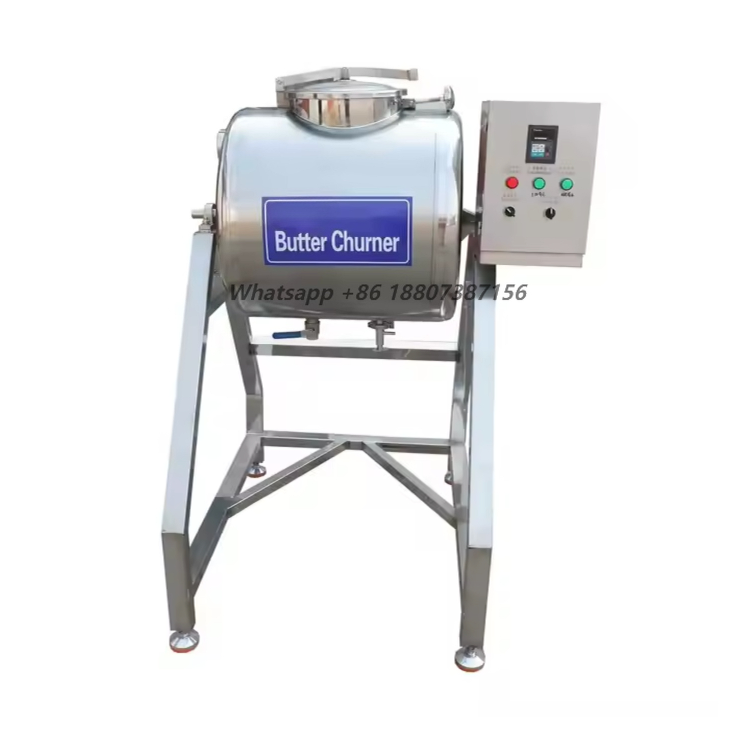 Planted Tank - Automatische botermachine voor de zuivelindustrie, mengtank