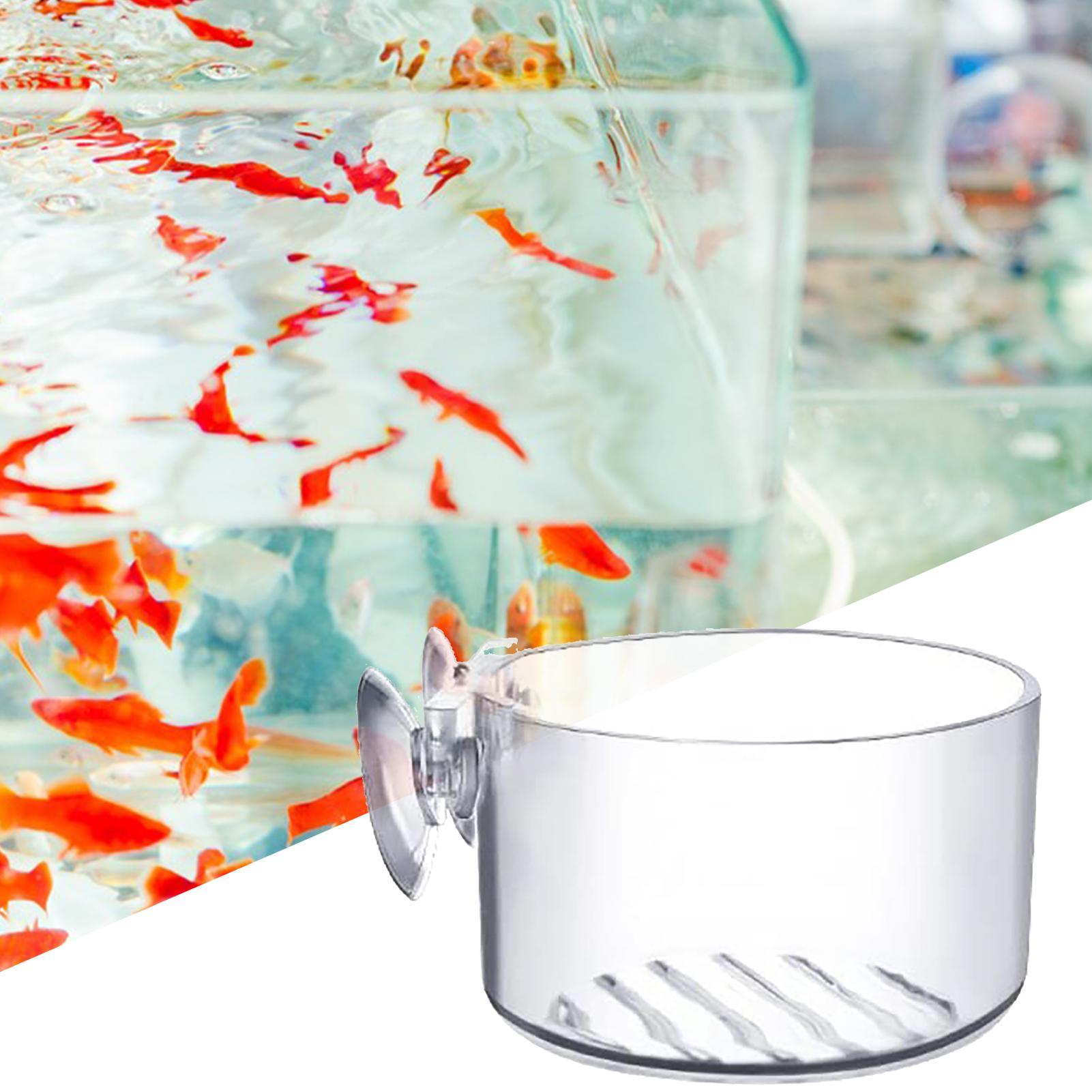Aquarium Plant Holder - Acryl Aquarium Plantenpot met zuignap, glazen