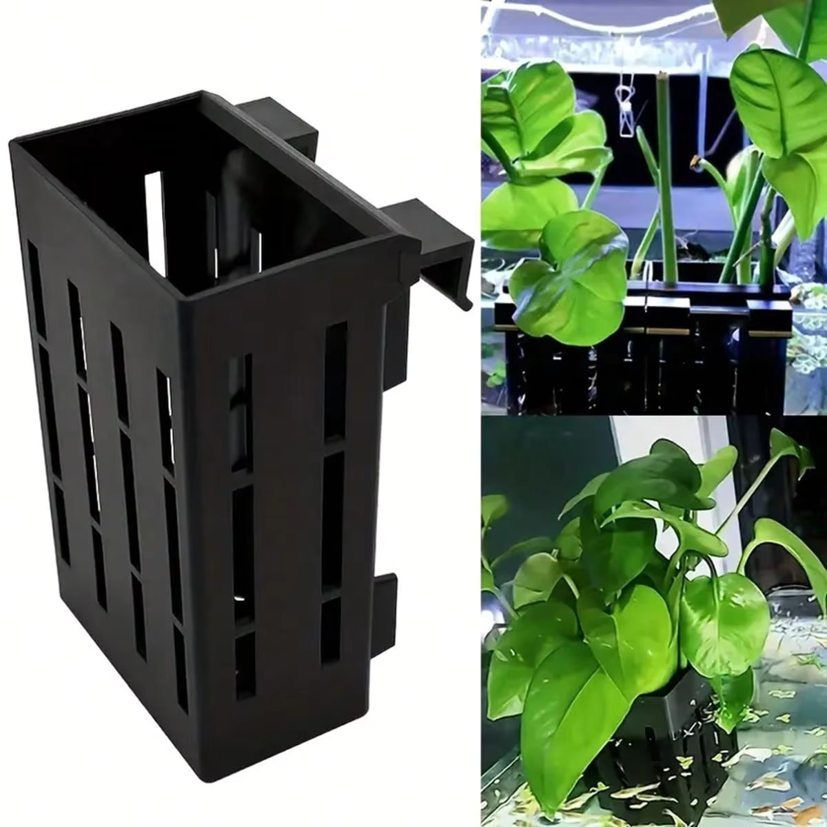 Aquariumplantenhouder, zwarte  - Aquarium Plant Holder recensie en prijs