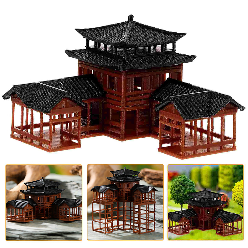 Oud bouwmodel Miniatuur Japans - Aquarium Moss recensie en prijs