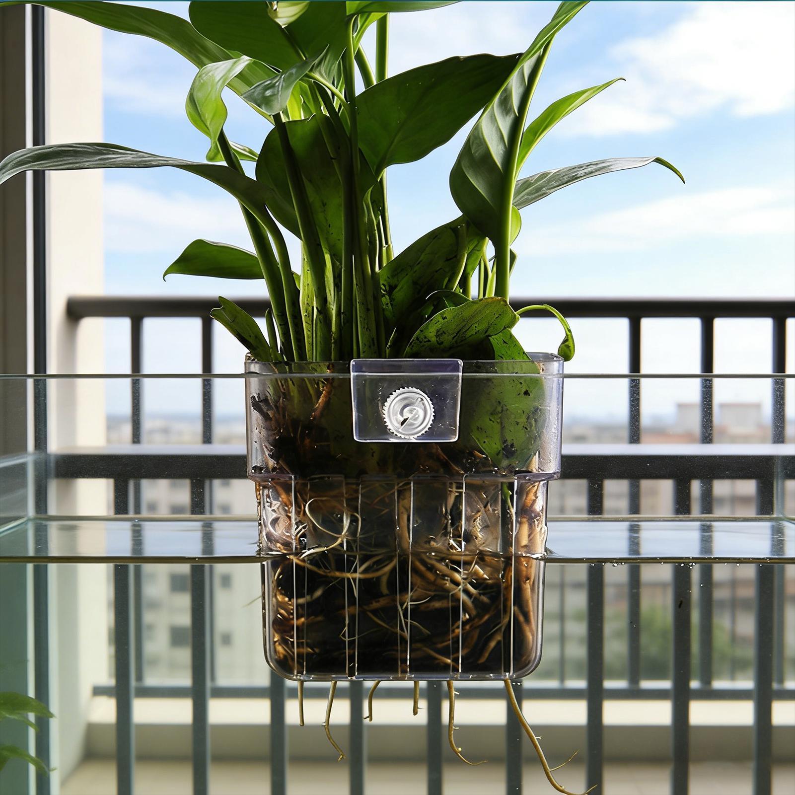 Aquariumplantenmand Transparan - Aquarium Plant Holder recensie en prijs