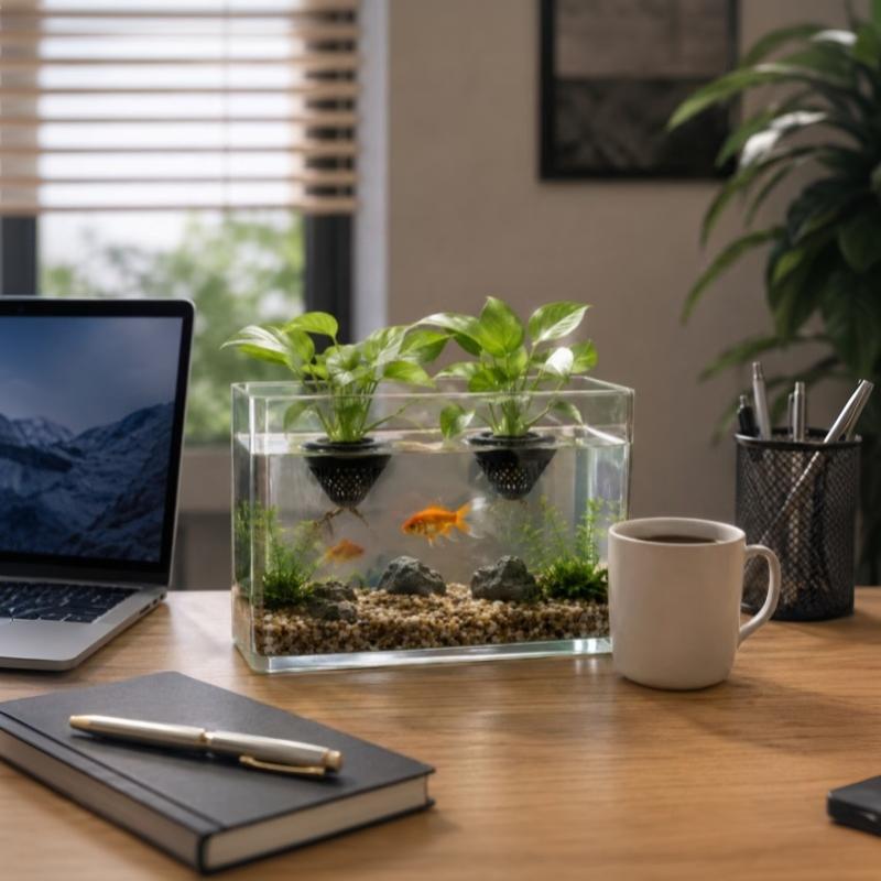 Hydroponische drijvende plante - Plant Aquarium Pot recensie en prijs