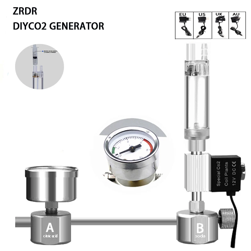 Aquarium DIY CO2 Reactor Gener - Aquarium Liquid Carbon recensie en prijs