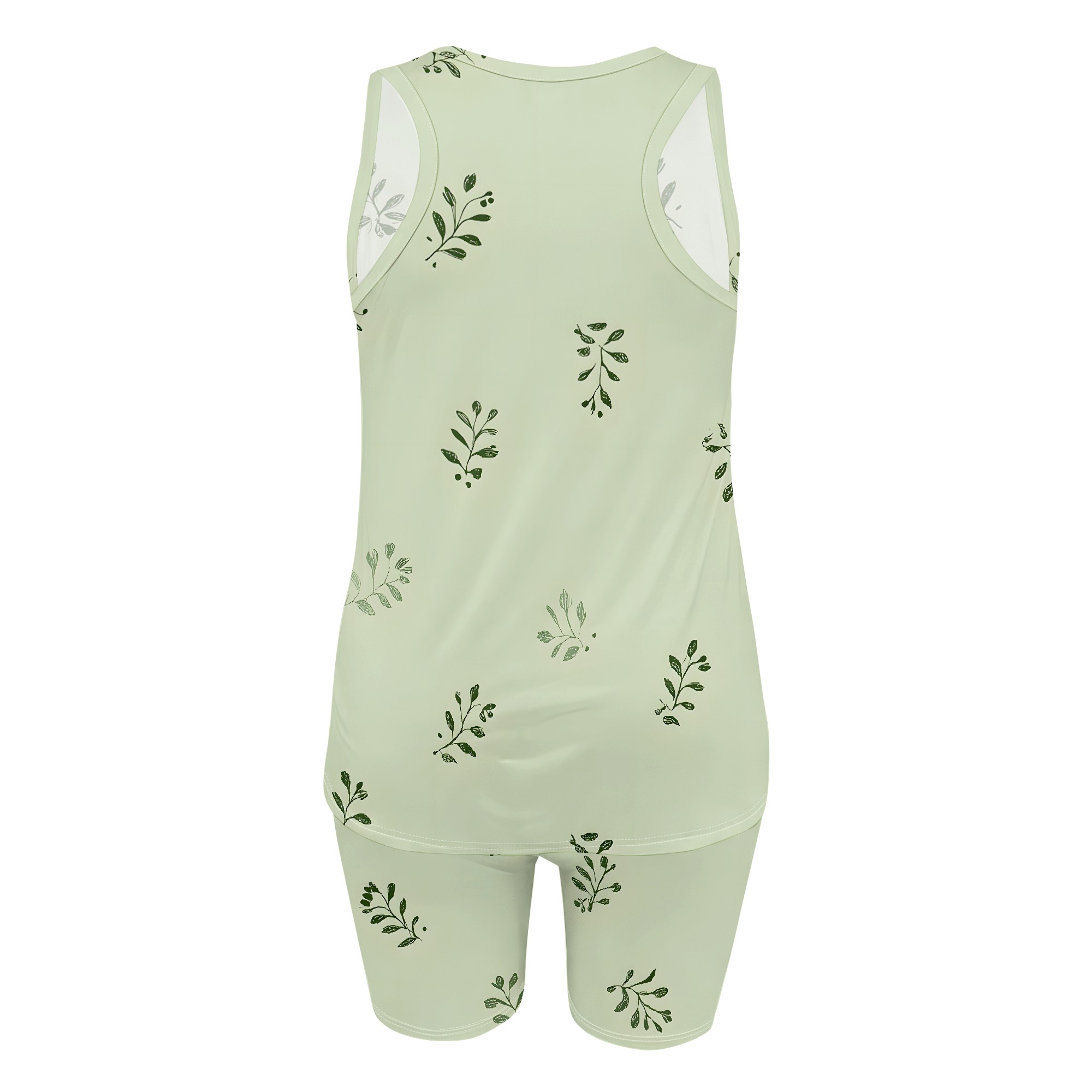 Tanktop en shorts met bladmoti - Planted Tank recensie en prijs