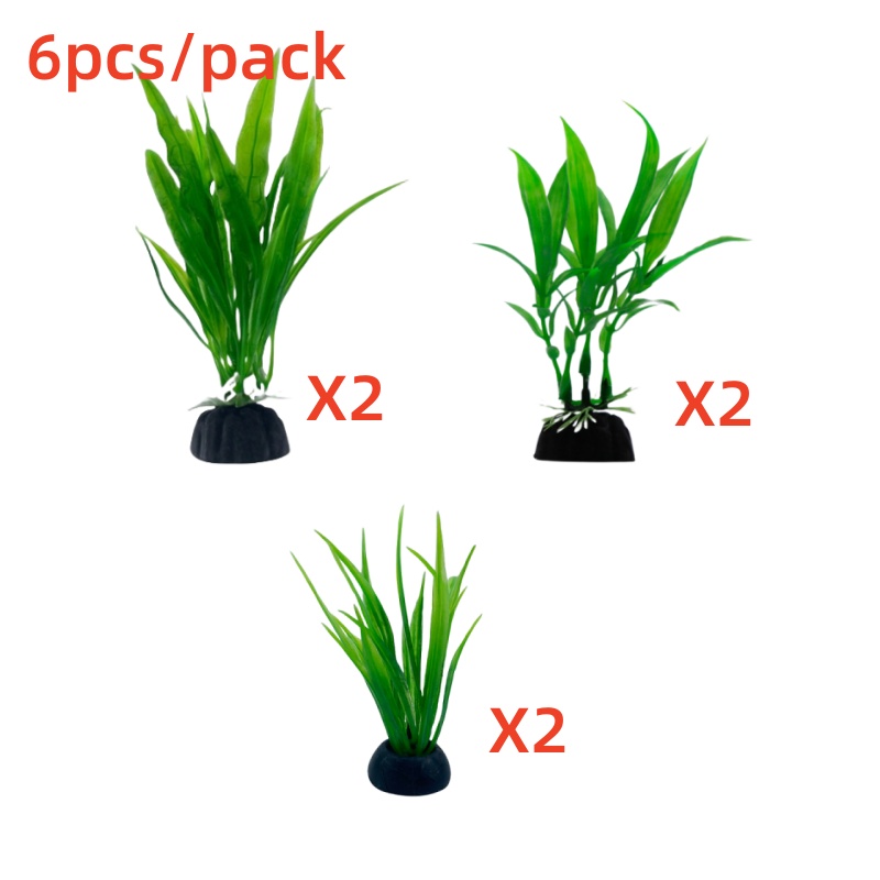 6 stuks aquariumplanten, groen - Live Plant Aquarium recensie en prijs